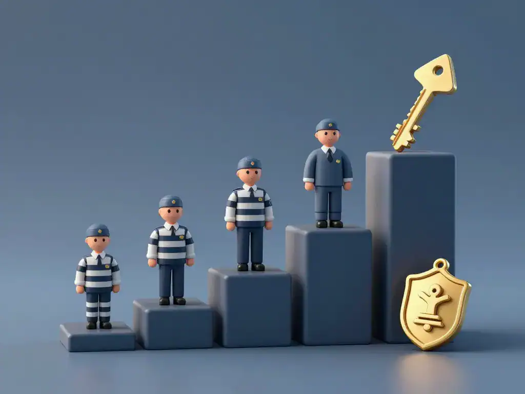 progression salaire surveillant pénitentiaire étapes