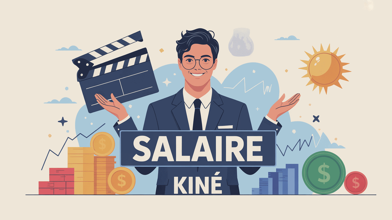 illustration salaire kiné équilibre vie rémunération