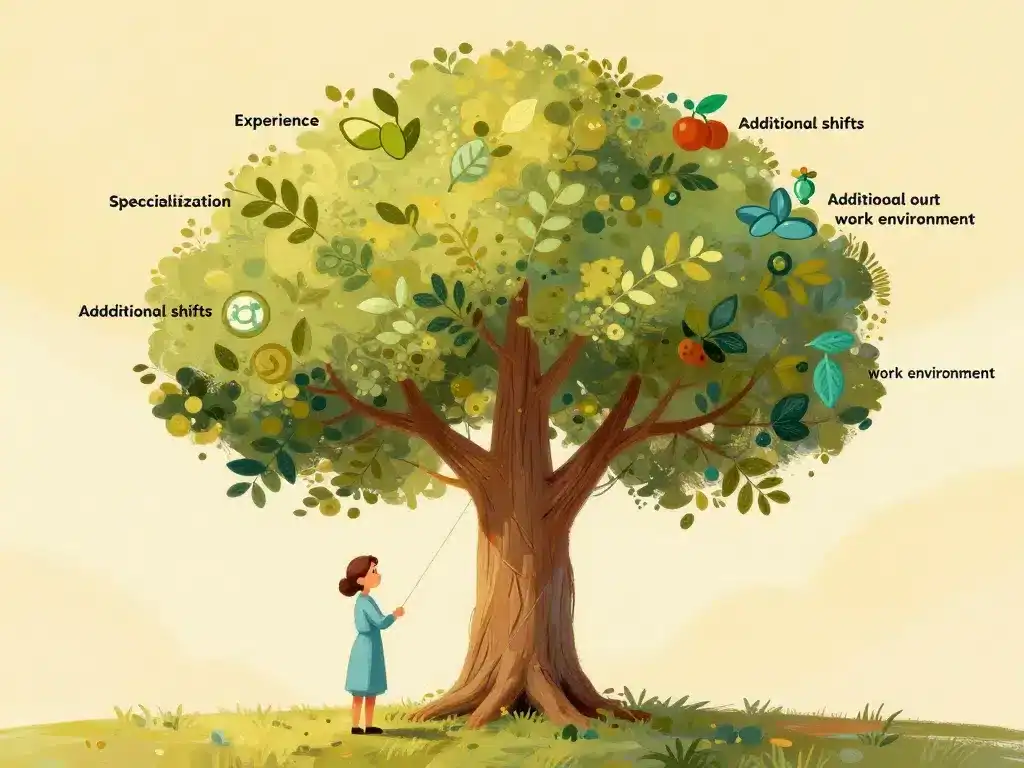 Progression salaire sage femme facteurs clés