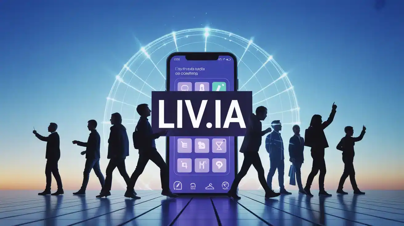 Illustration Liv ia insertion professionnelle jeunes technologie coaching