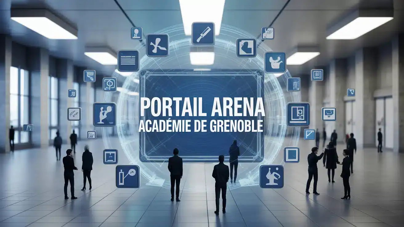 Portail Arena Académie de Grenoble interface digitale sécurisée