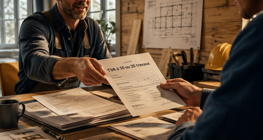 TVA travaux : 2 ans d&rsquo;ancienneté et critères clés pour passer de 20 % à 10 %