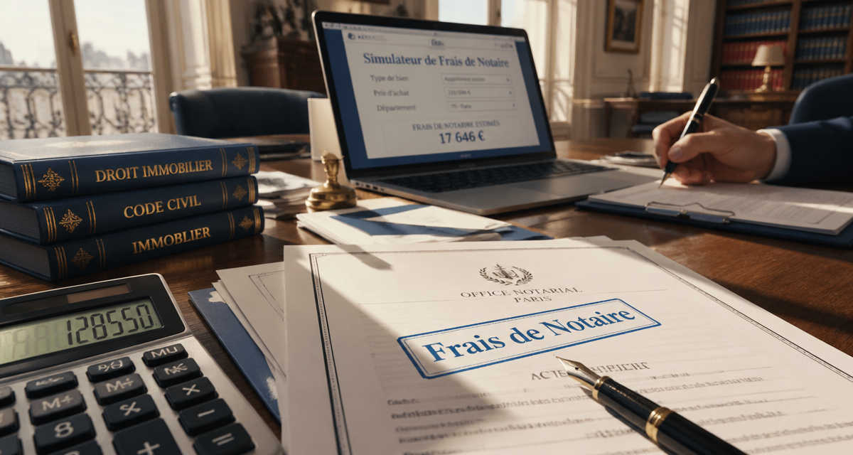 simulateur frais de notaire centenaire.org table notaire
