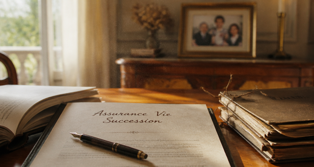 assurance vie succession contrat sur table