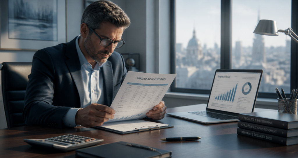 Hausse de la CSG : comment anticiper l&rsquo;alourdissement fiscal de vos revenus du capital en 2025