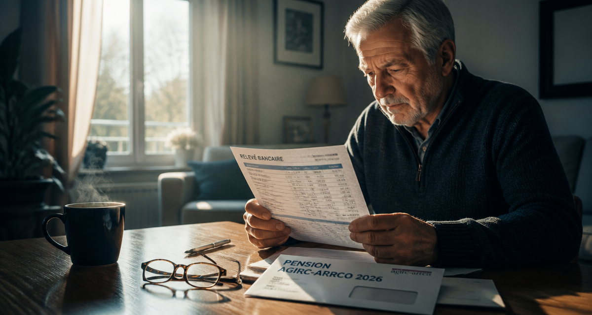 pension agirc arrco 2026 retraité relevé