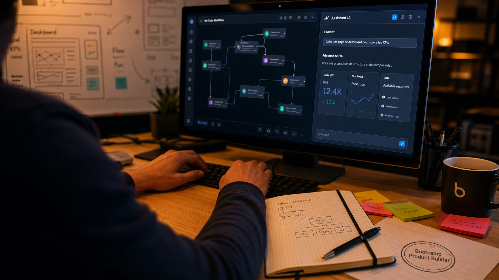 École Cube : bureau no-code IA pour devenir Product Builder RNCP