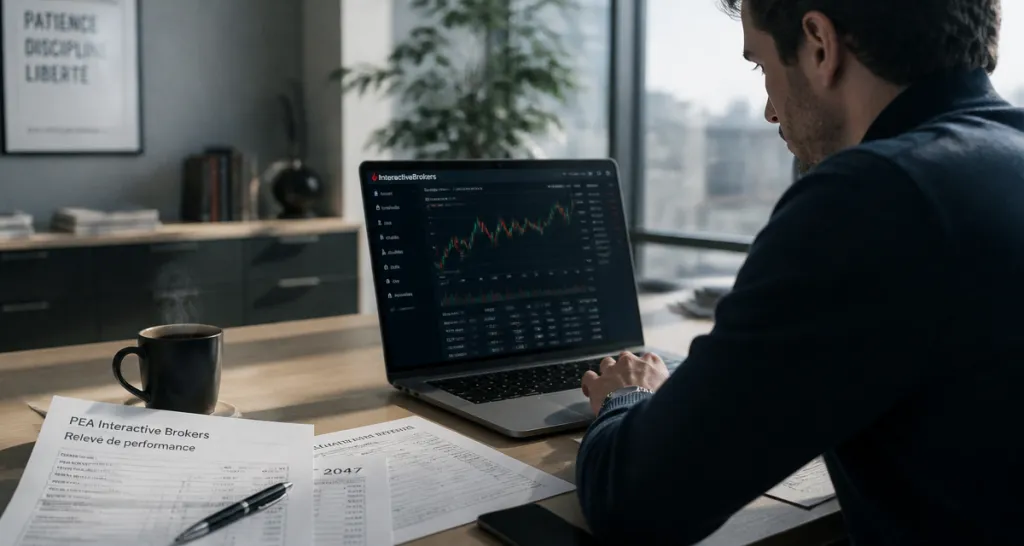 PEA Interactive Brokers : 0,05 % de commission et 0 frais de garde pour doper vos rendements