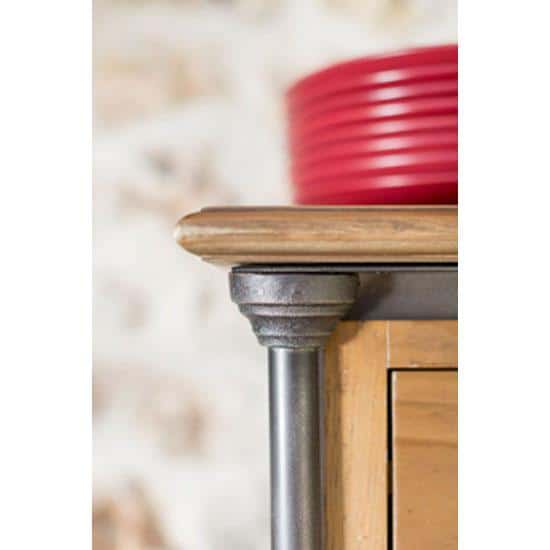 French Wrought Iron Dining Table, Medium - Atelier - Image 5