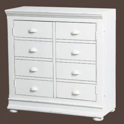 French 2 Door Cabinet with False Drawers - Classic Modular