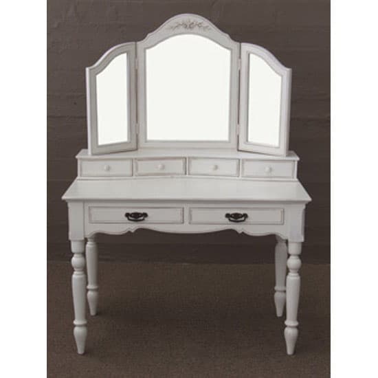 French Three Pane Vanity Mirror - Romance - Image 3