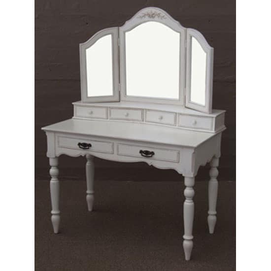 French Three Pane Vanity Mirror - Romance - Image 2