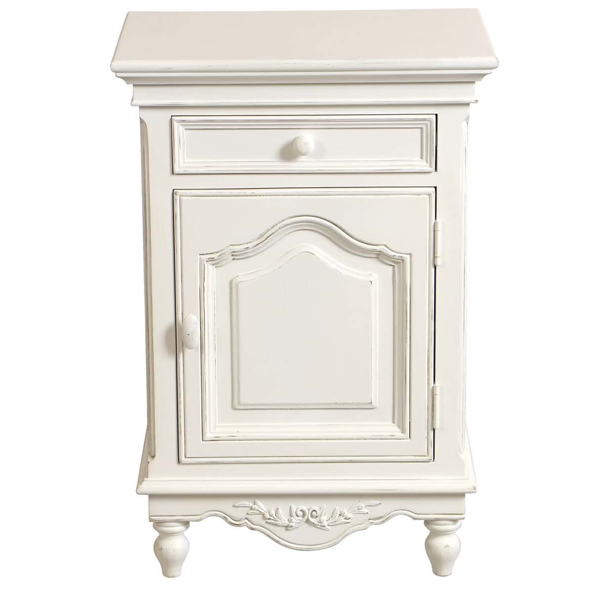 French Bedside Cabinet, Right Opening - Romance