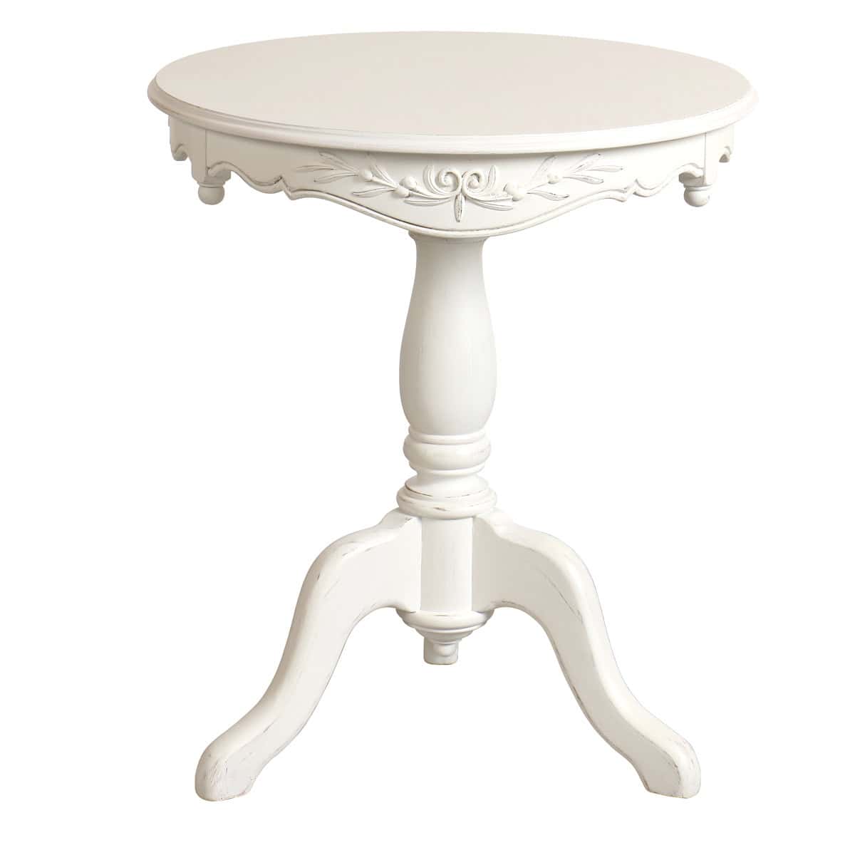 French Small Pedestal Table - Romance - Image 2