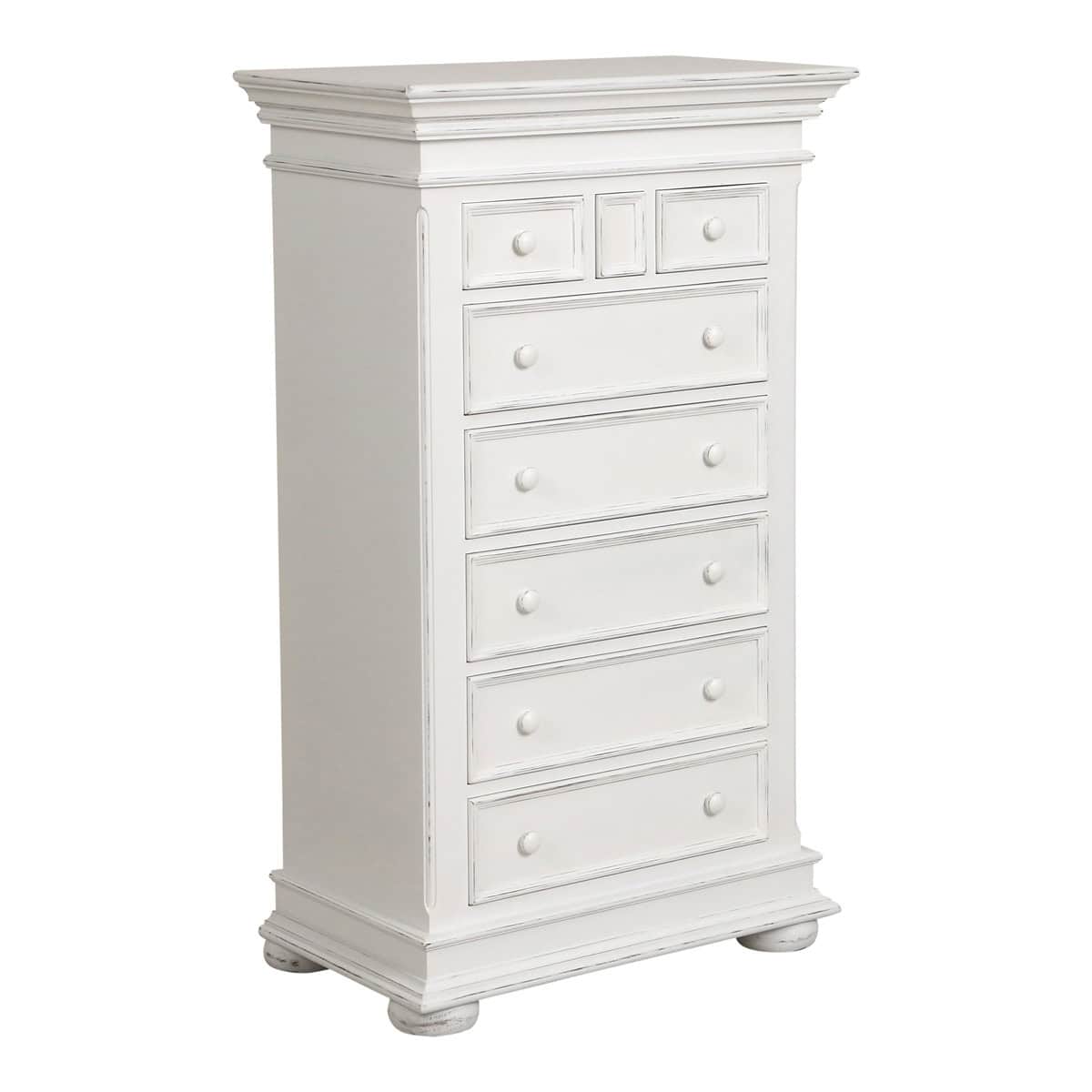 French 7 Drawer Tallboy – Classic