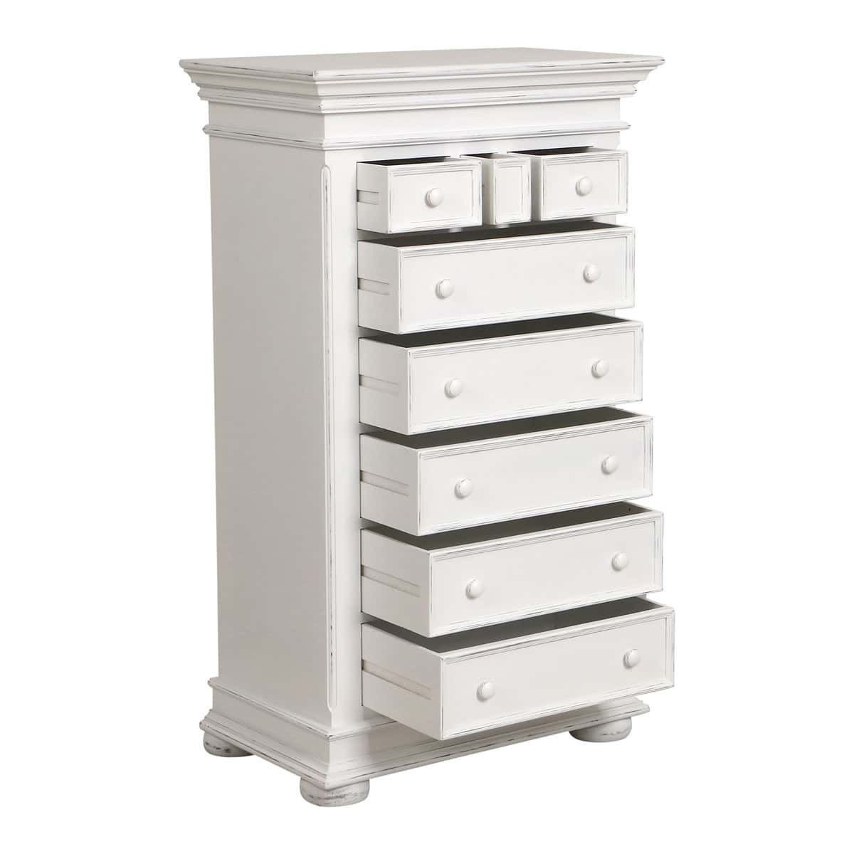 French 7 Drawer Tallboy – Classic - Image 2