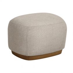 Elie Pouf  Linen