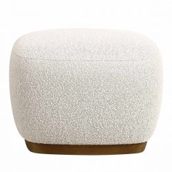 Elie Pouf Bouclé