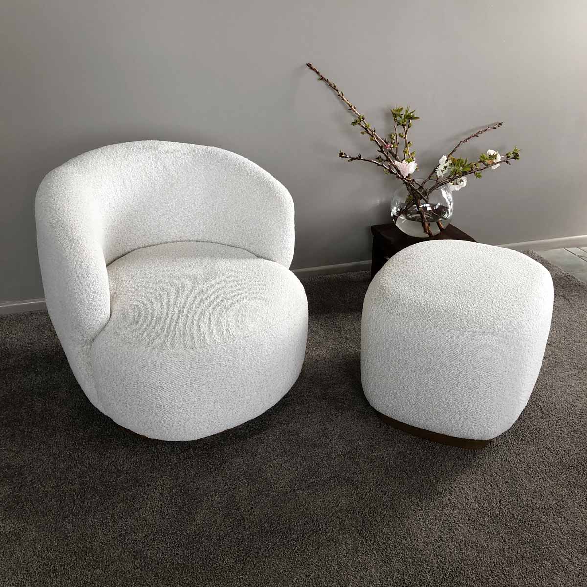 Basile Armchair Bouclé - Image 2