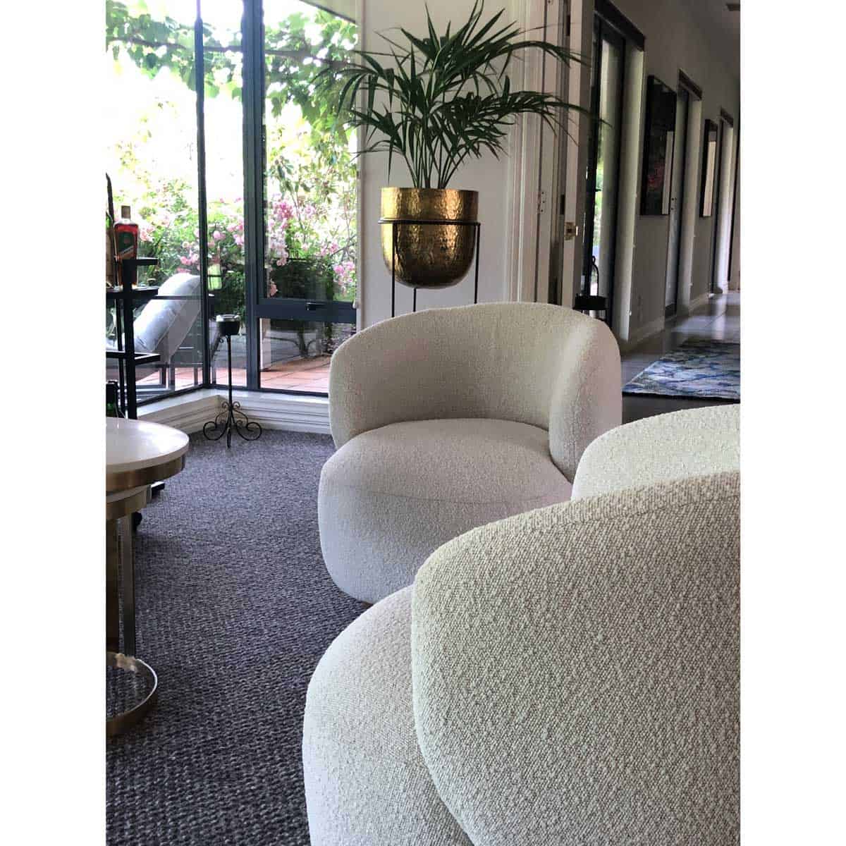 Basile Armchair Bouclé - Image 4