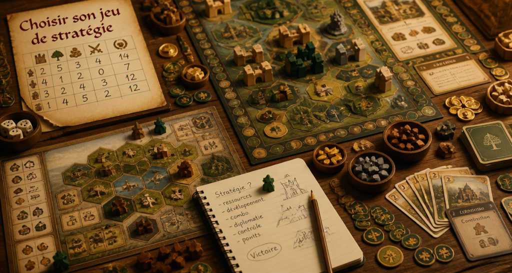 Jeu de stratégie : 5 mécaniques essentielles pour choisir votre prochaine partie