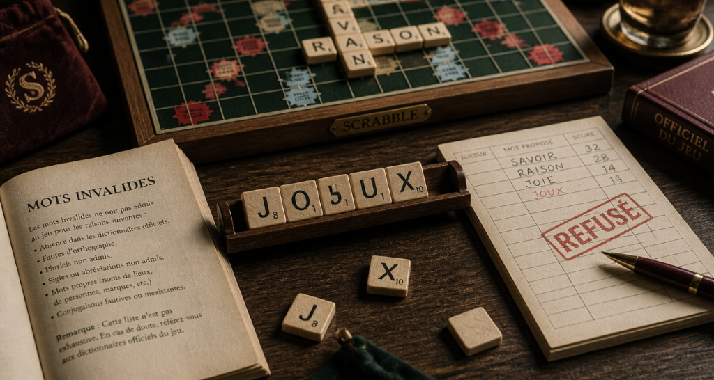 Joux au Scrabble : pourquoi ce mot de 20 points est systématiquement refusé
