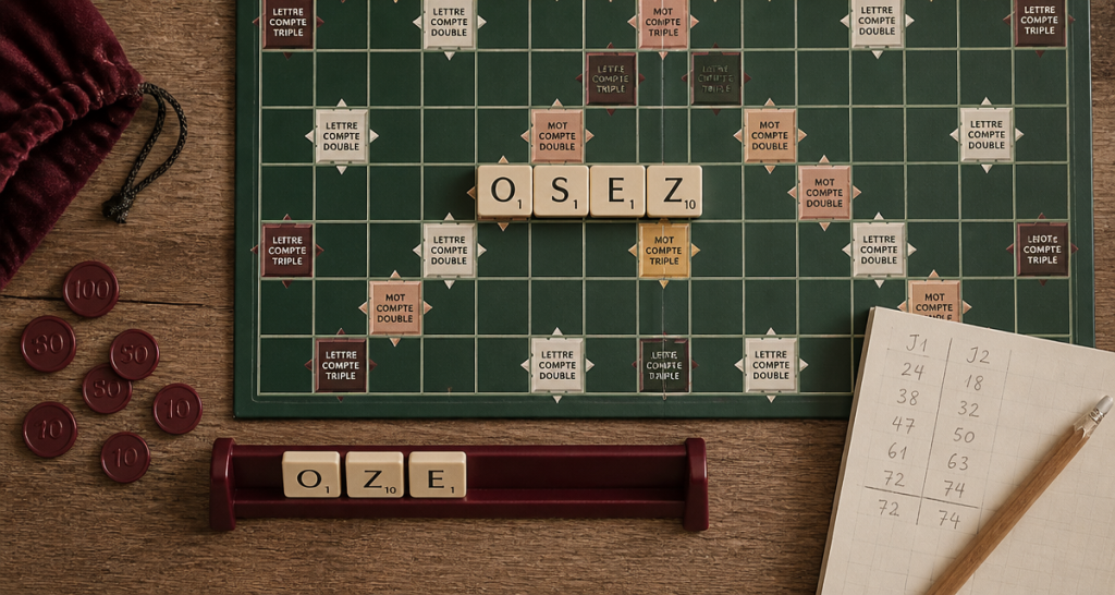 Oze au Scrabble : pourquoi ce mot est invalide et comment optimiser vos lettres