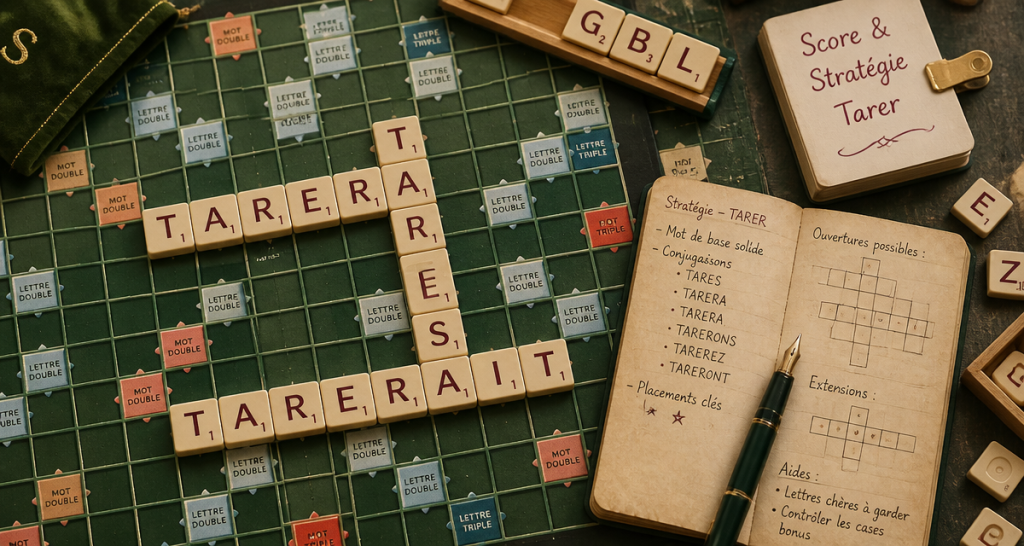 Tarer au Scrabble : validité, score et stratégies pour maximiser vos points