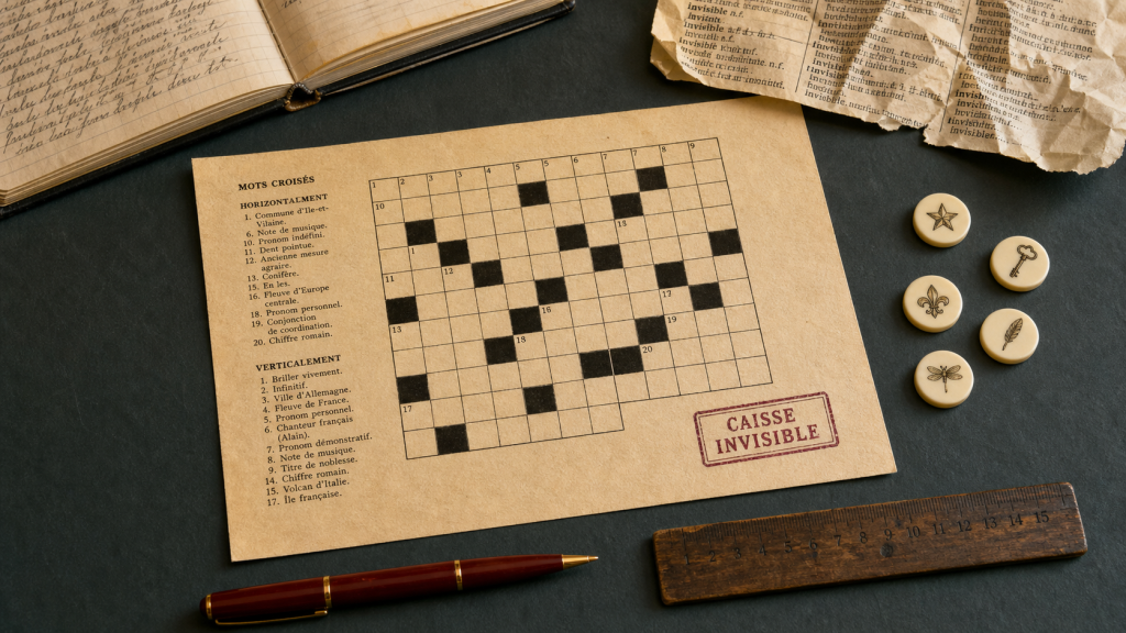 Caisse invisible en 5 lettres : les solutions pour vos mots croisés