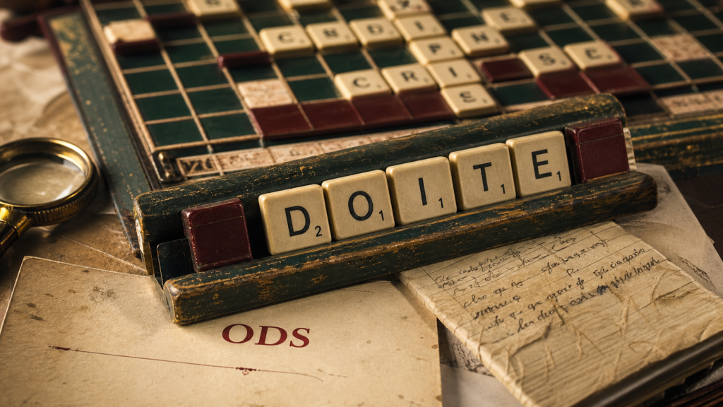 Le mot doite est-il valide au Scrabble ? Analyse et alternatives de jeu