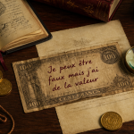 je peux etre faux mais j'ai de la valeur billet sur bureau ancien