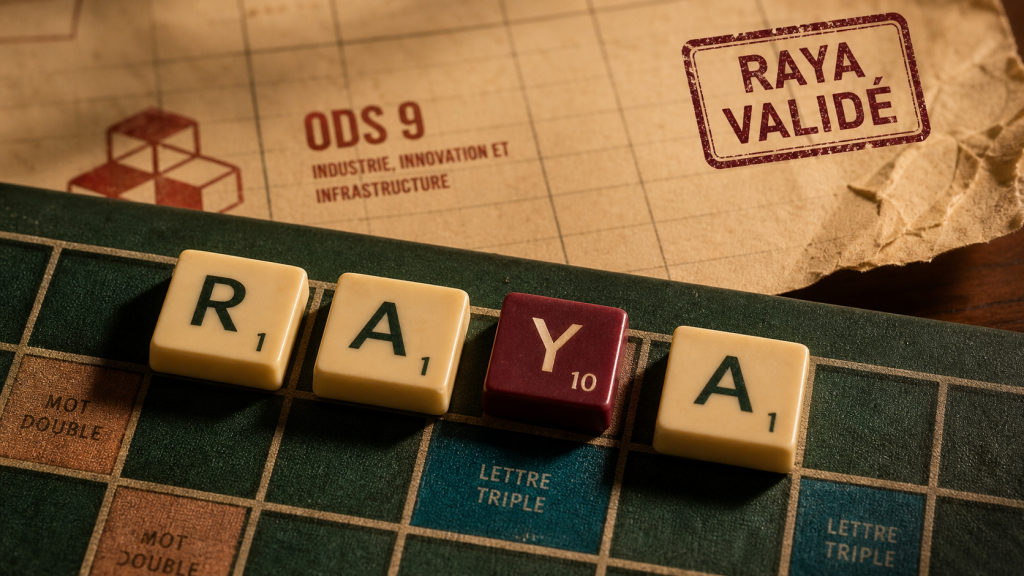 Raya au Scrabble : 13 points et variantes pour optimiser vos placements