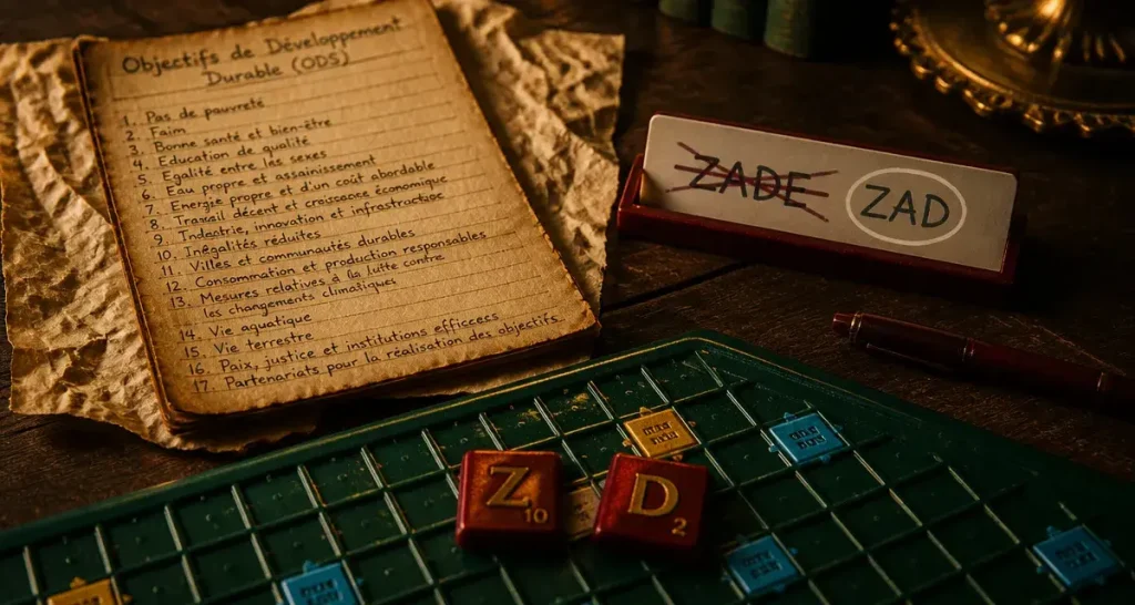 Scrabble : pourquoi le mot « zade » est invalide et quelles alternatives jouer
