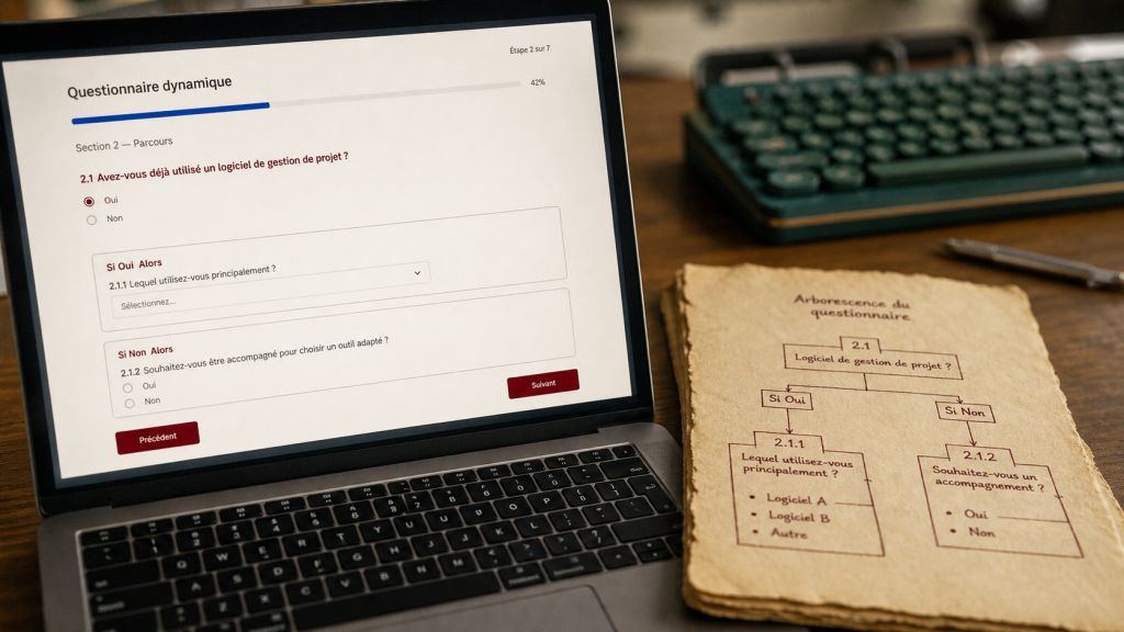 Questionnaire logique : concevoir des formulaires intelligents pour automatiser vos données