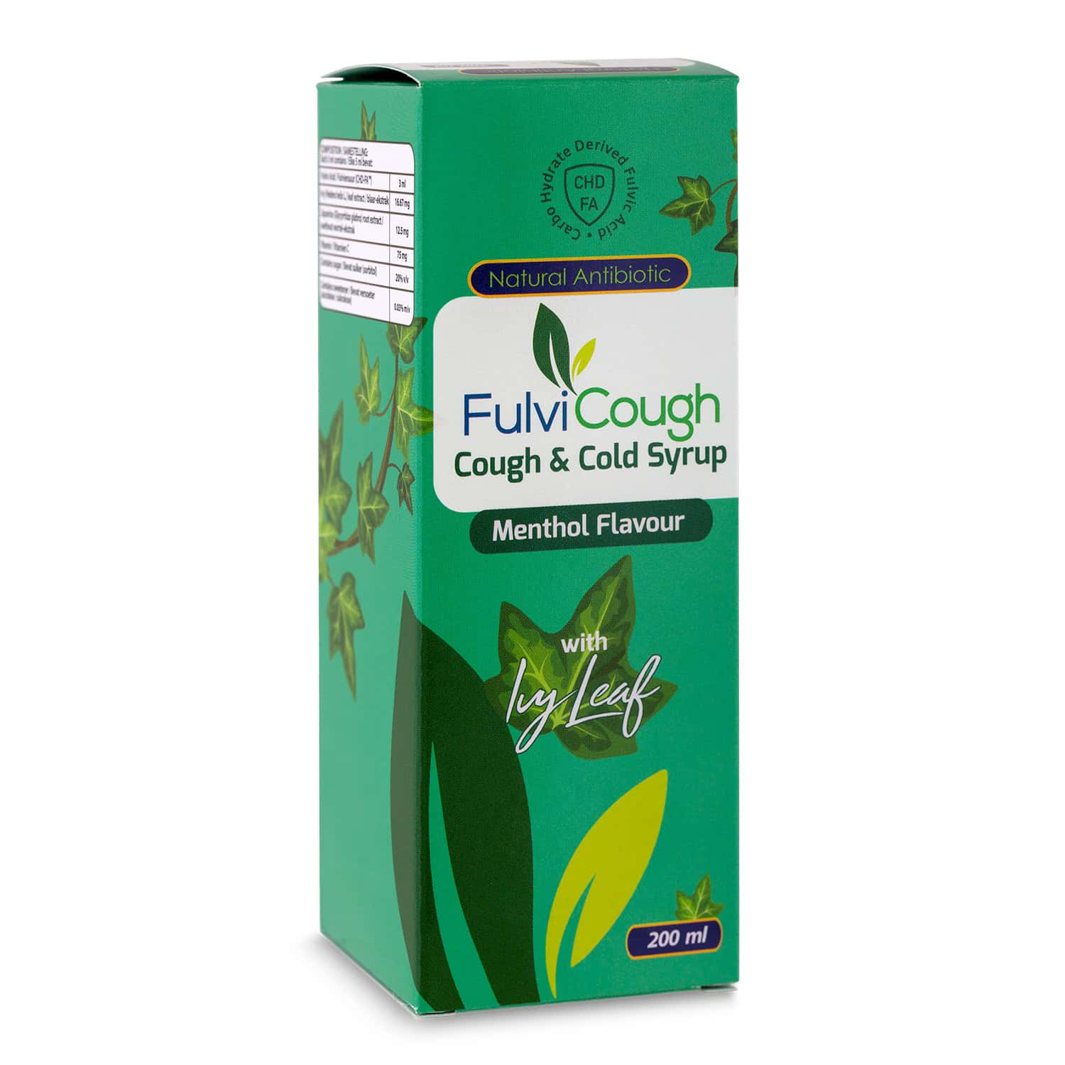 FulviAct - FulviCough & Cold Syrup - Menthol