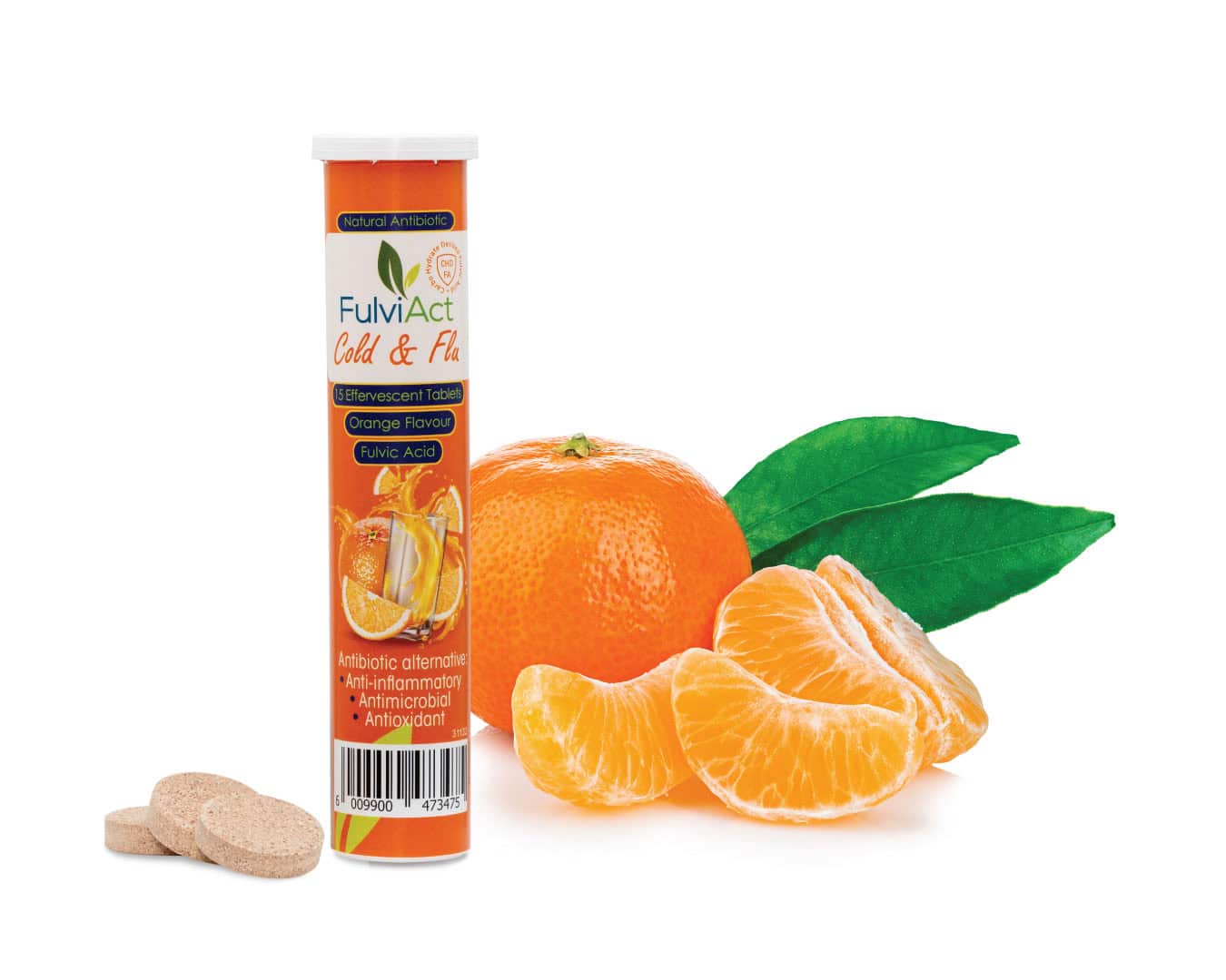 FulviAct Cold and Flu Effervescent - Rapid Relief