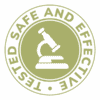 Tested Safe and Effective - Icon