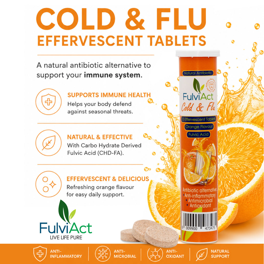 FulviAct Cold & Flu Effervescent Tablets - Image 2