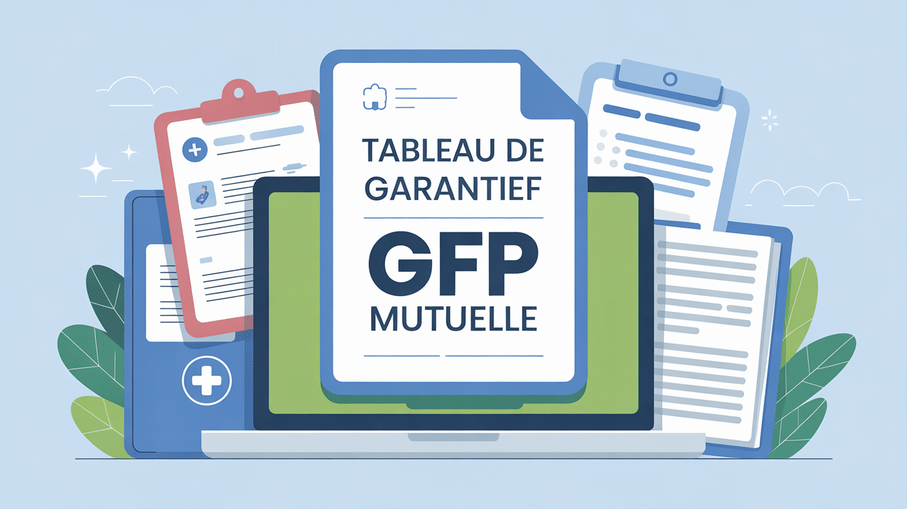 gfp mutuelle tableau de garantie pdf illustration santé informatique