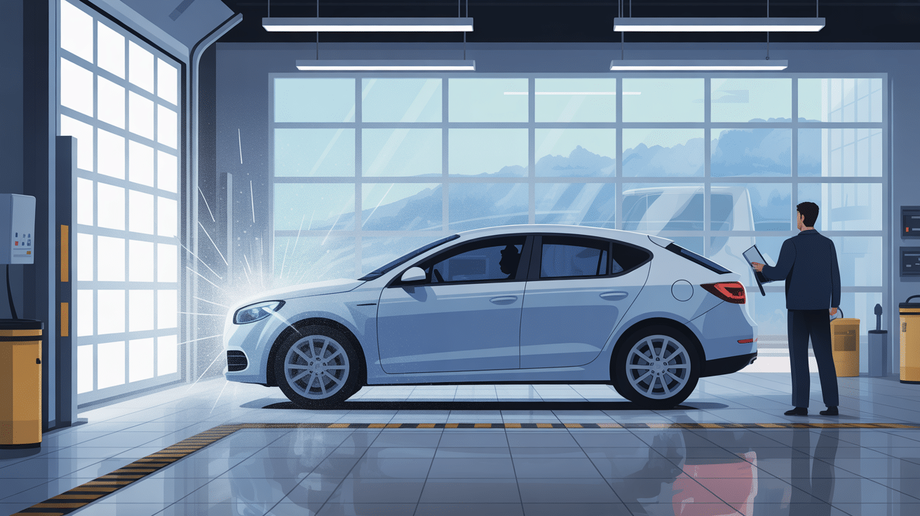 Passage expert pour bris de glace contrôle pare-brise