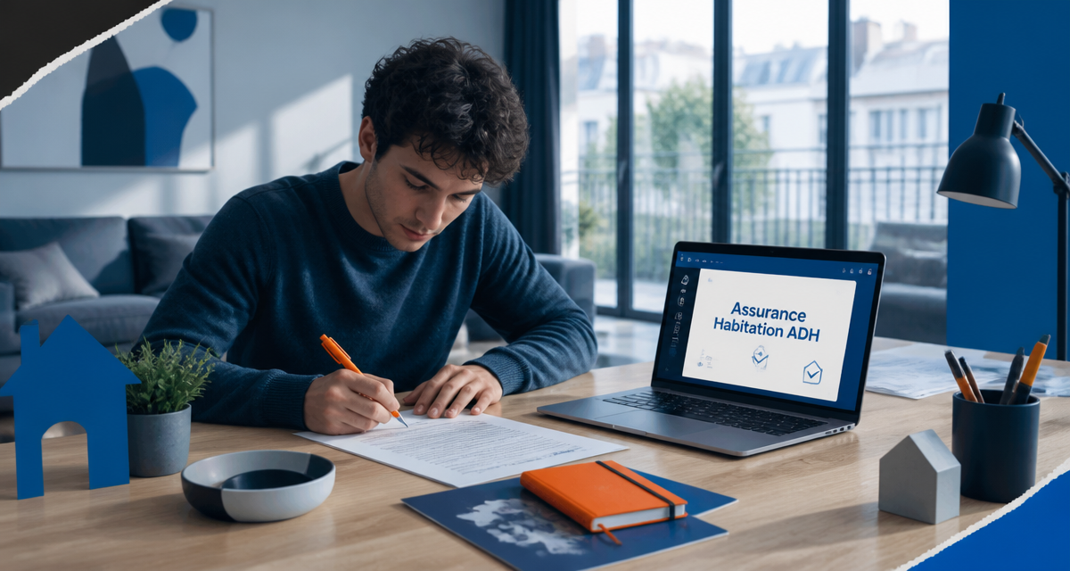 adh assurance habitation signature colocataire salon