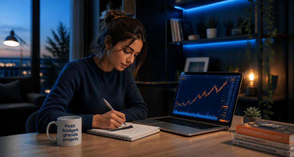 Investir en bourse petit budget jeune investisseuse