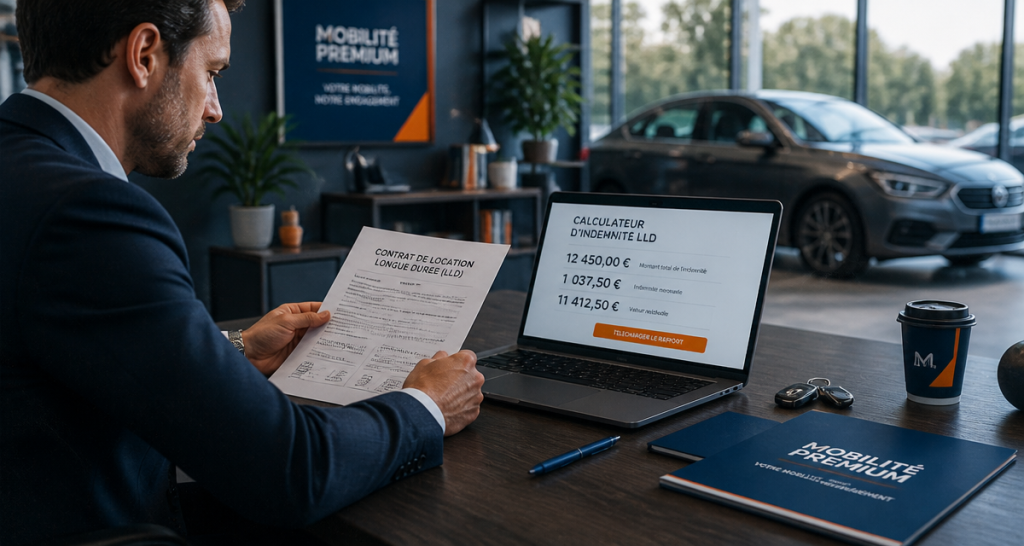calcul restitution anticipée lld contrat et calculateur