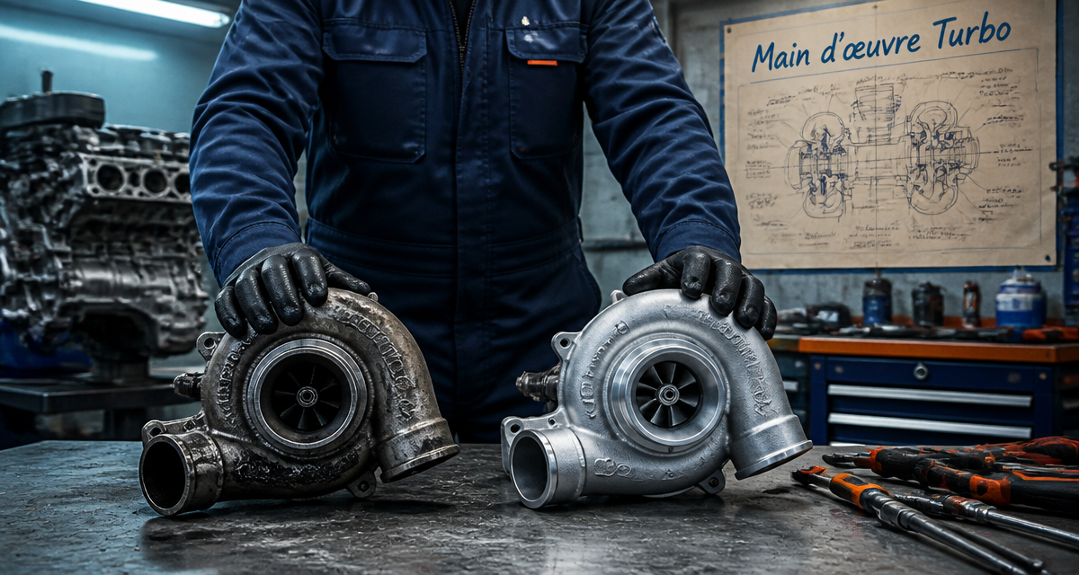 prix main d'oeuvre changement turbo mécanicien et turbocompresseur