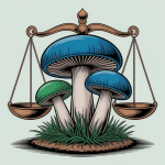 coriolus versicolor interdit en france champignon et balance de la justice