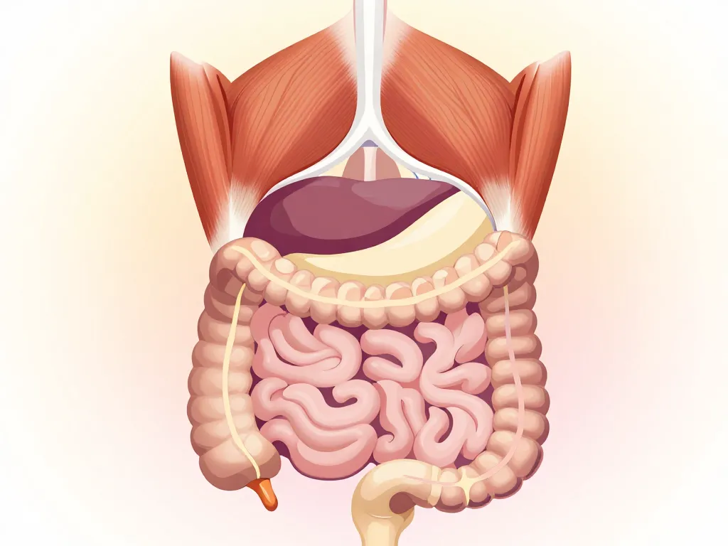 Schéma conceptuel douleur psoas et intestin