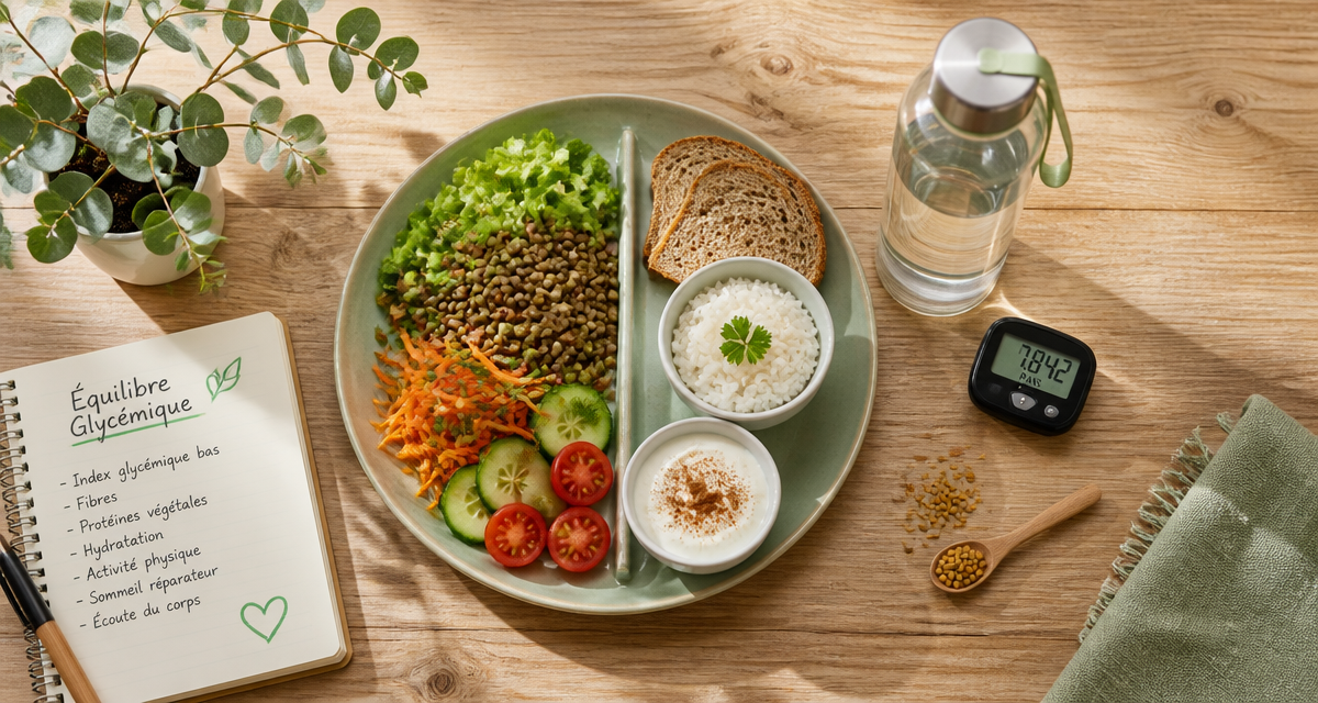 comment faire baisser la glycemie plat sain et astuces naturelles