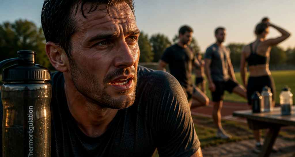 Les bienfaits de la transpiration pendant le sport coureur en sueur