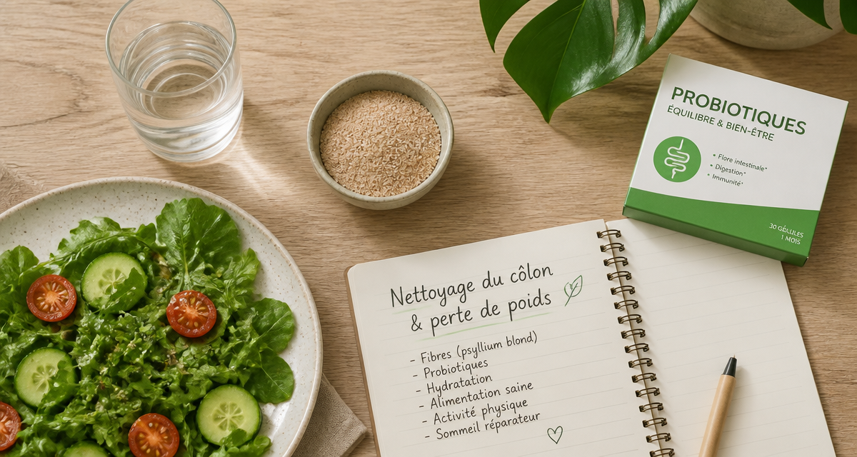 nettoyage du côlon et perte de poids table aliments