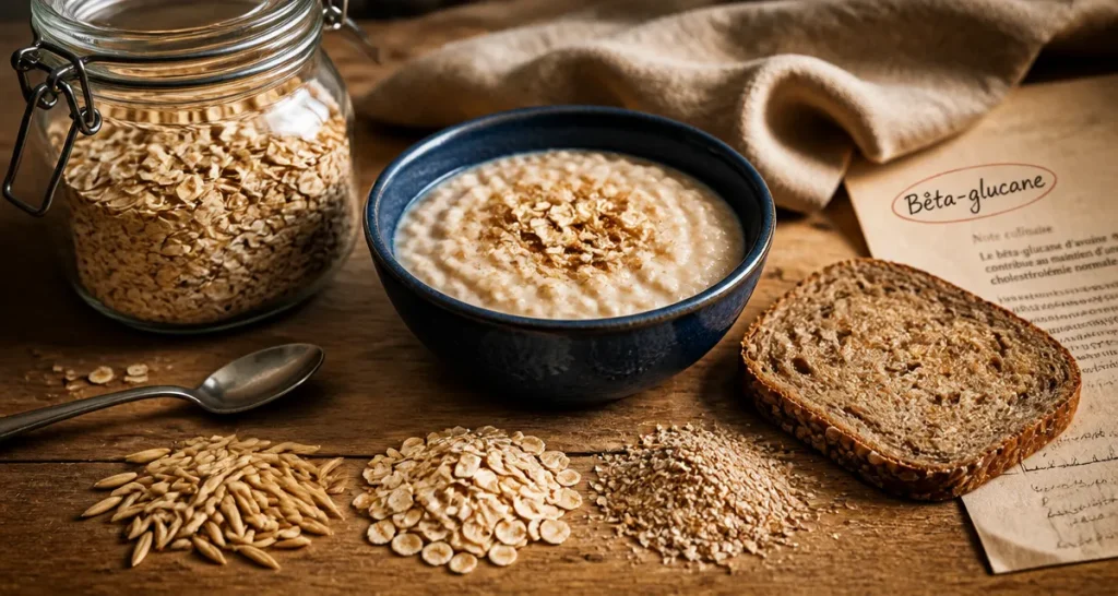 Bienfaits de l avoine : bêta-glucane dans la porridge